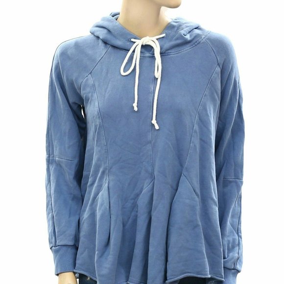 Pilcro & The Letterpress Anthropologie Flynn Hoodie Sweatshirt Top XSP - Picture 8 of 10